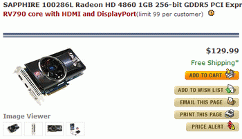 radeon HD 4860 